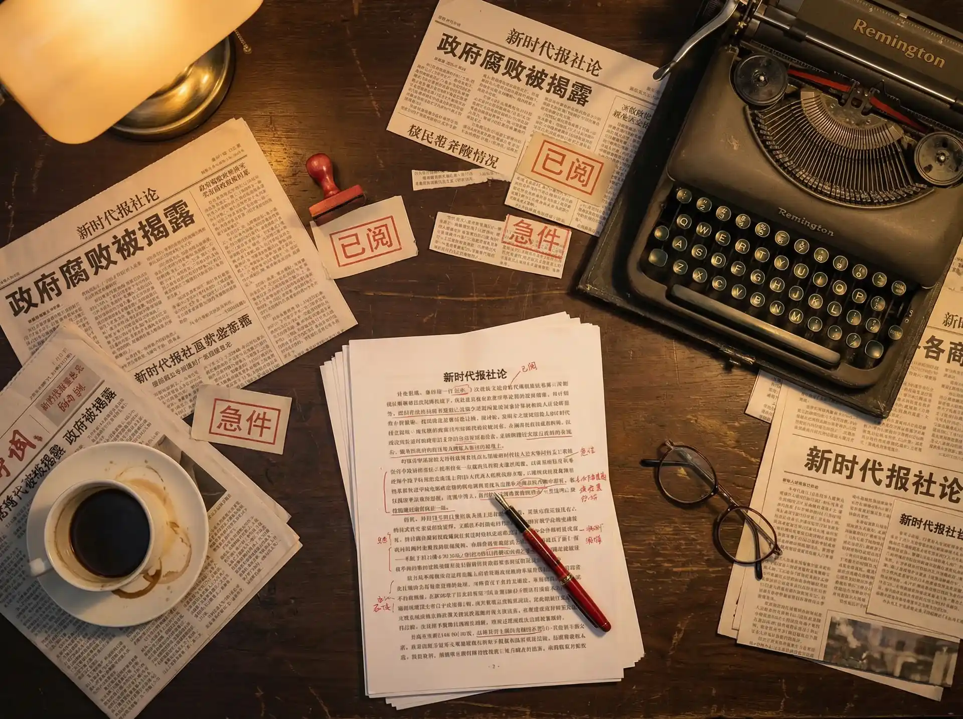 优博娱乐网址 - 报社编辑部工作场景